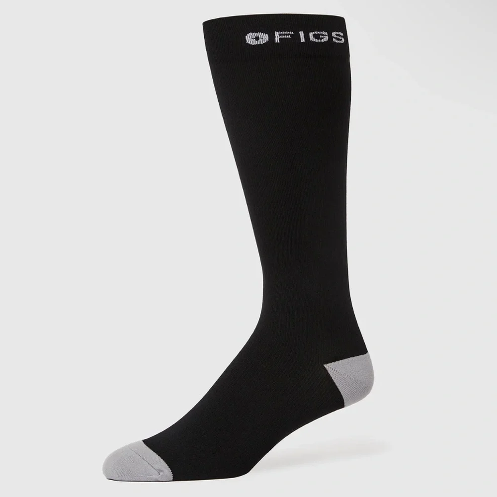 FIGS New Compression Socks JUST GO FOR IT, I THINK YOU SHOULD Black Gray Small